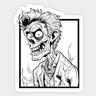 Corporate Ghoul Cell Block Sticker